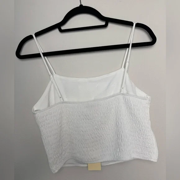 Top with 3D corsage in white Monteau, size L - Picture 9 of 11